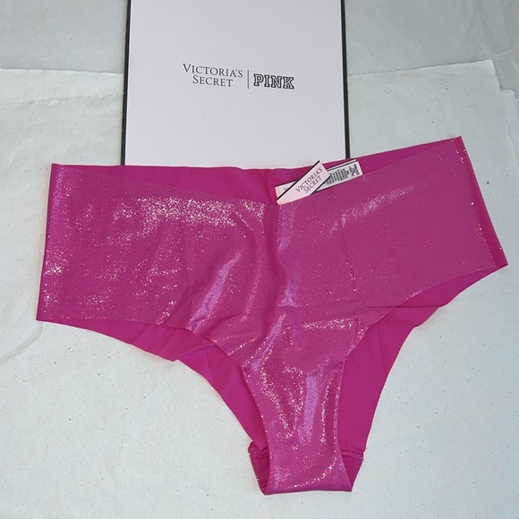 Victoria's Secret No-show Foil Metallic Cheeky Panty XL - Picture 4 of 9